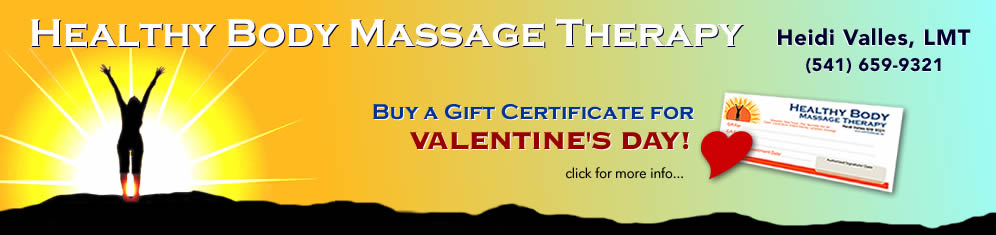 Massage therapy in Grants Pass Southern Oregon